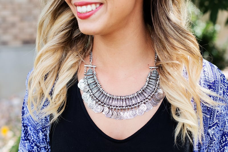 Recycled Silver Necklace